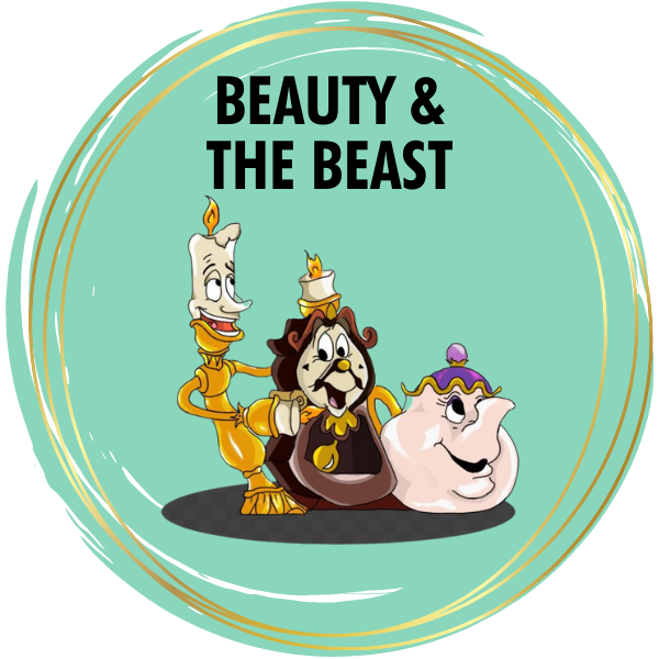 Beauty And The Beast Romance - Movies 5D Diamond Painting