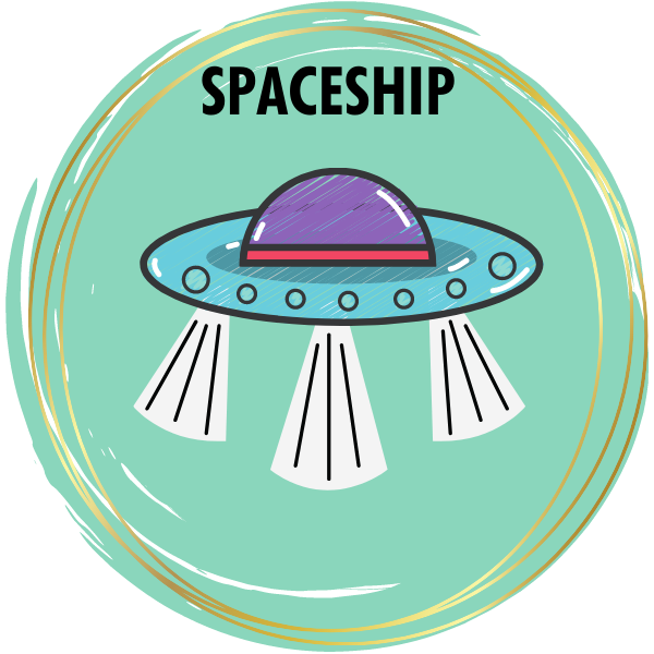 Space Ship Diamond Painting Kits