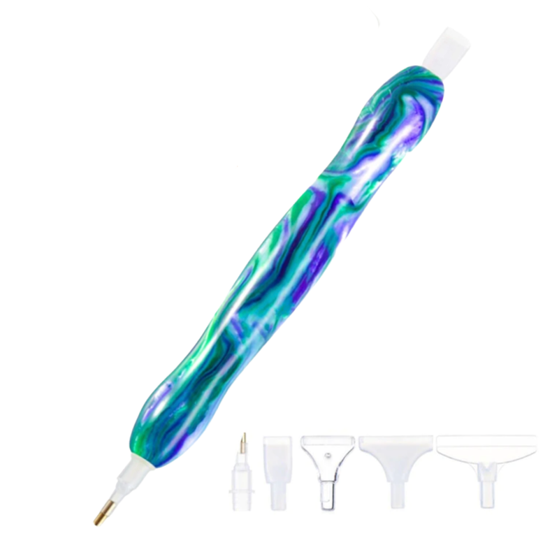 Colorful and Glittery Resin Pens