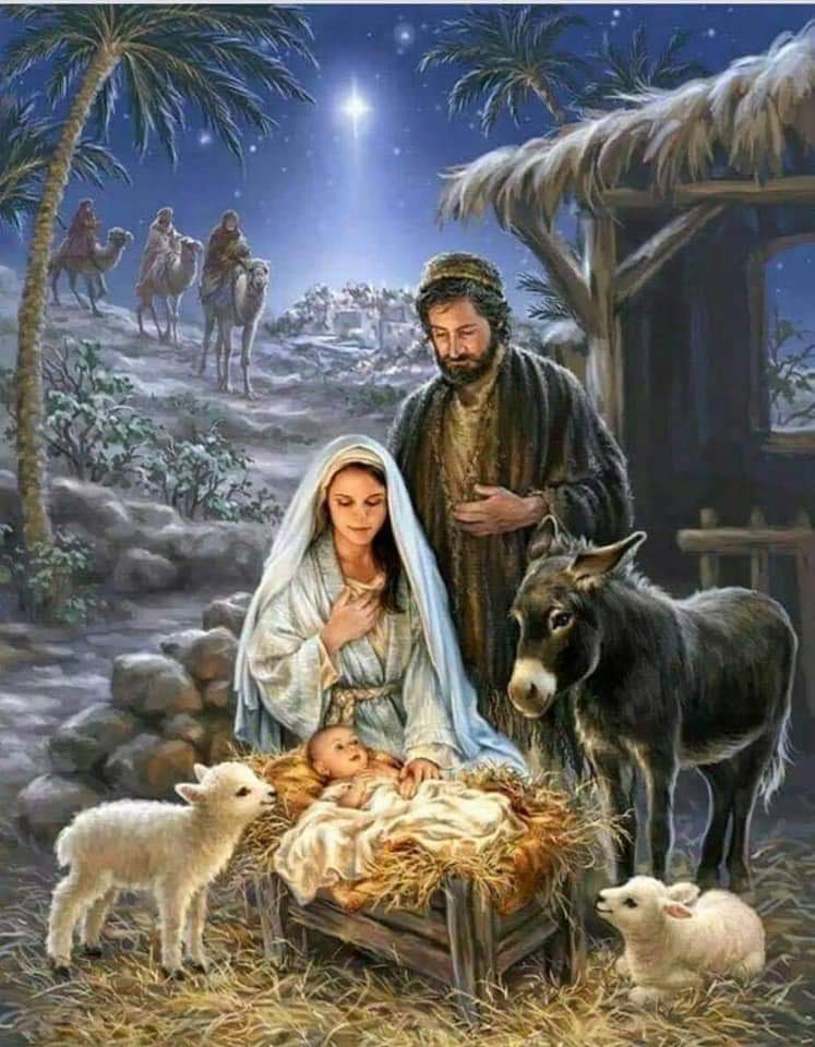 Baby Jesus in a Manger
