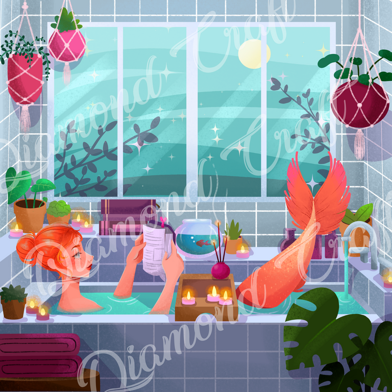 Bath Time with Ariel