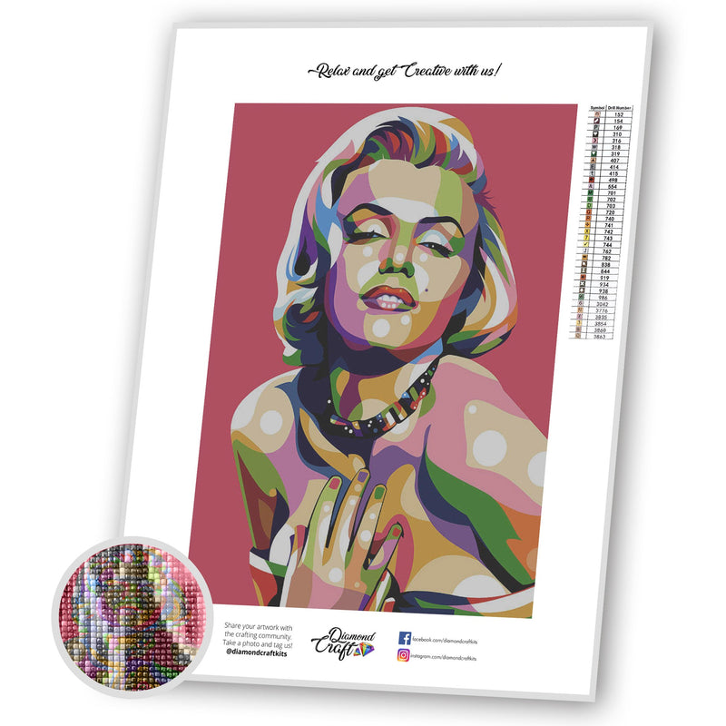 Marilyn in Block Color