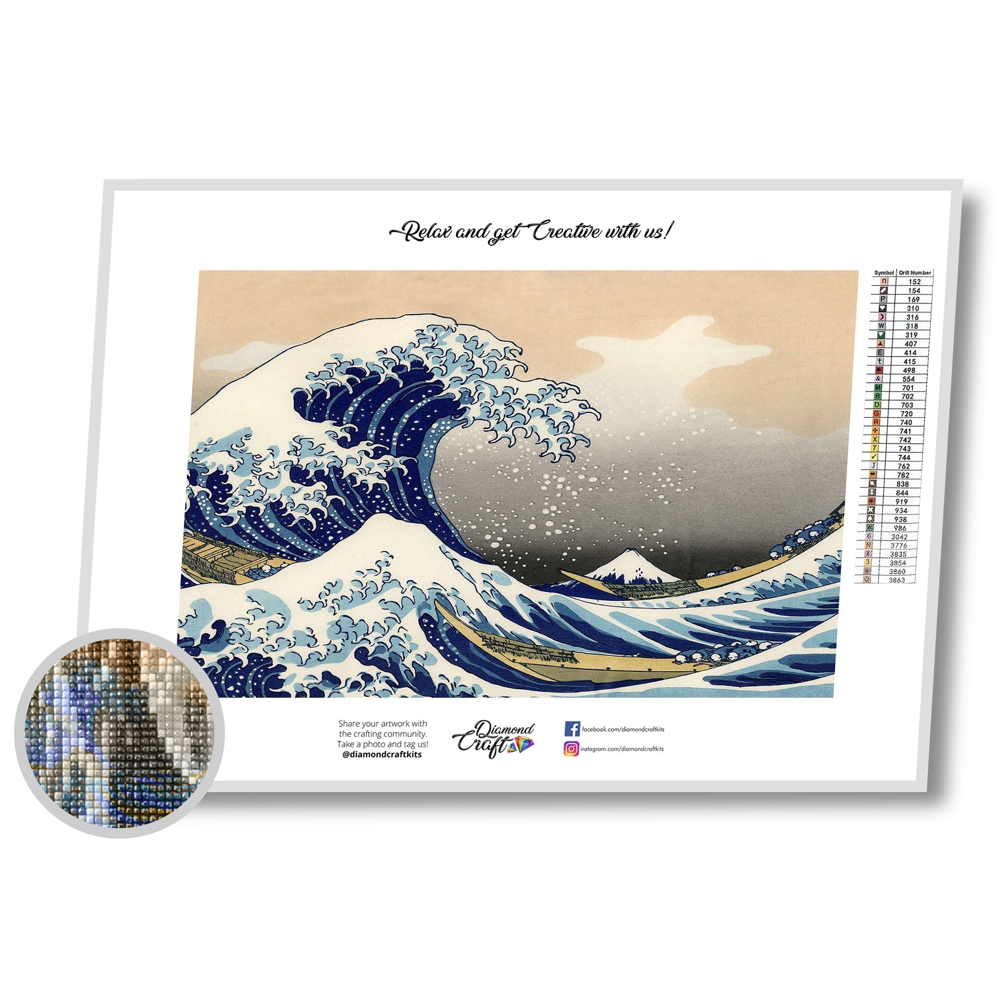 The Great GOLDEN Wave Off Kanagawa - Black Front Housing Shell Compati –  eXtremeRate Retail