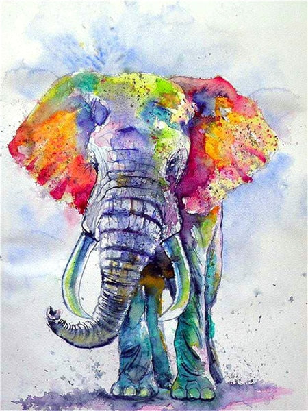 Watercolor Elephant