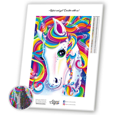 Horse White Night Diamond Painting Kit - DIY – Diamond Painting Kits