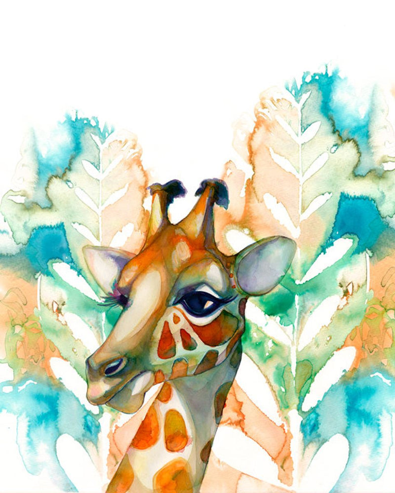 Painted Giraffe
