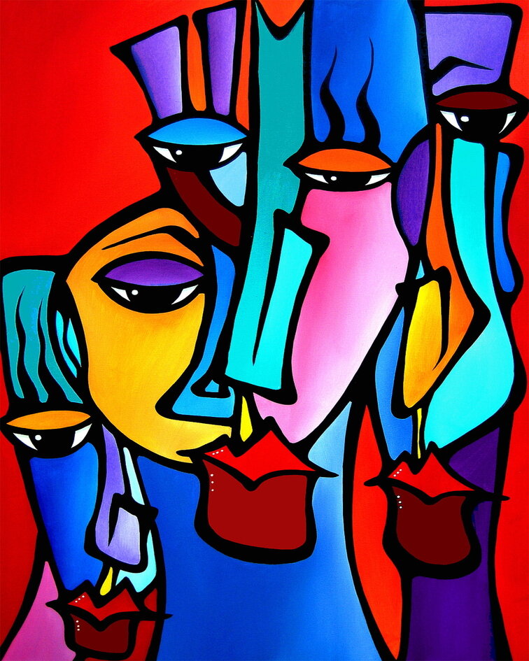 Abstract Faces