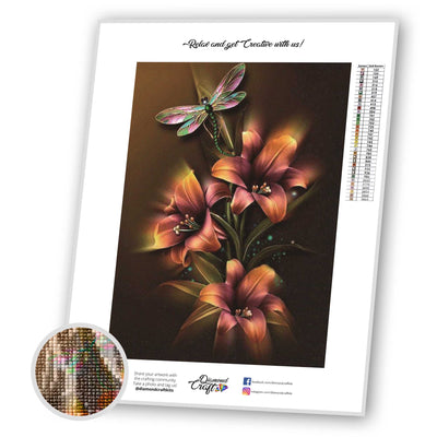 FQOVKYN Flower Diamond Painting kit Diamond Painting Kits for