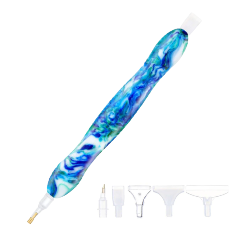 Colorful and Glittery Resin Pens