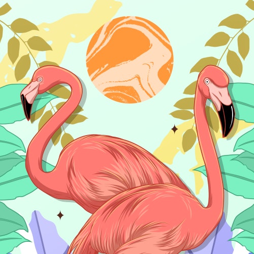 Pastel Flamingo Party