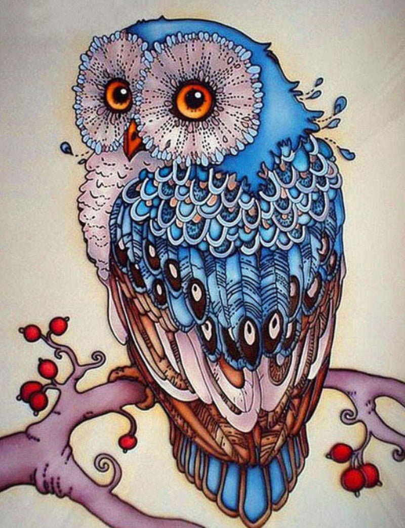 Wise Blue Owl