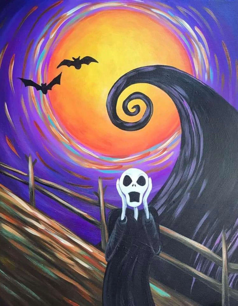The Scream on Halloween