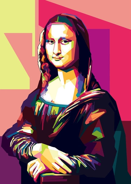 Mona Lisa Pop Art