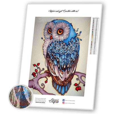 ParNarZar Easy 3D Diamond Painting Kit Owl for Kids Indonesia