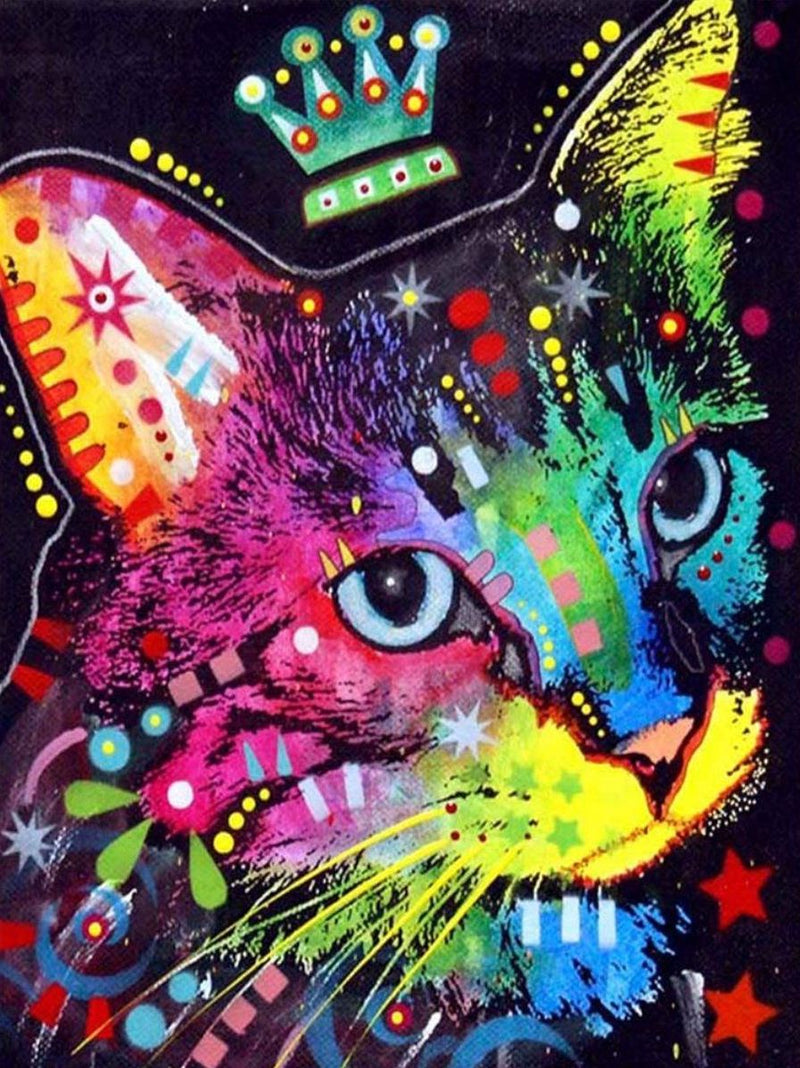 Abstract Kitty Royalty