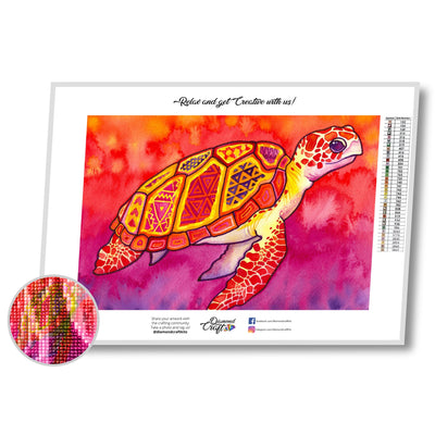Sea Turtle Diamond Art Kit by Make Market®